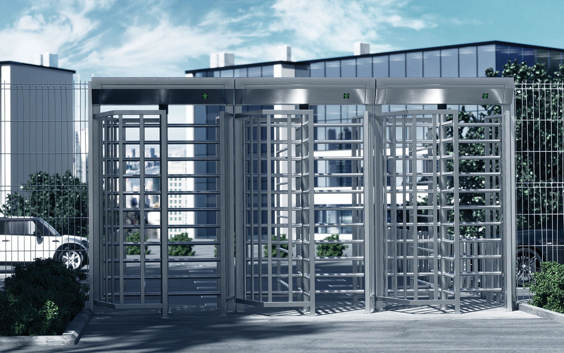 full height turnstile BA3-1-4 gastop