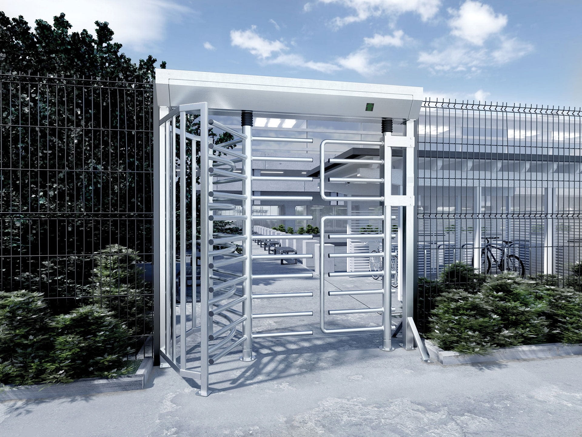 full height turnstile BA3-2-R gastop