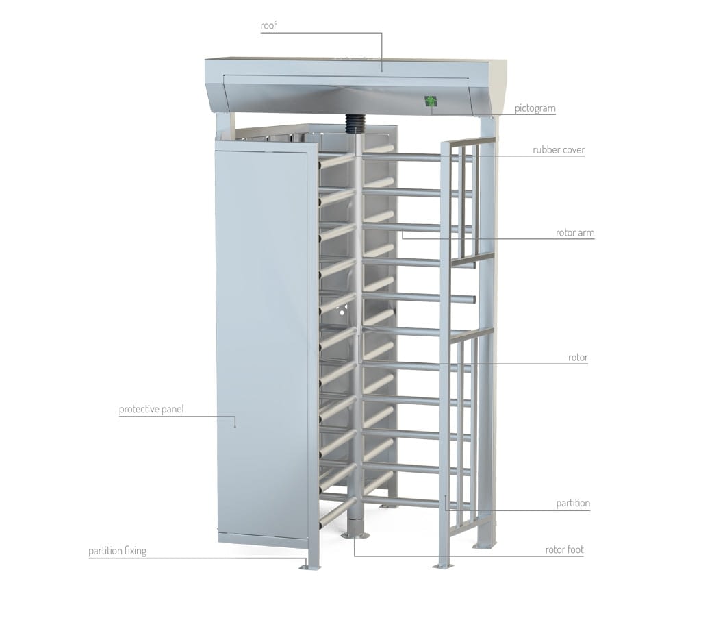 description turnstile ba3-1-s