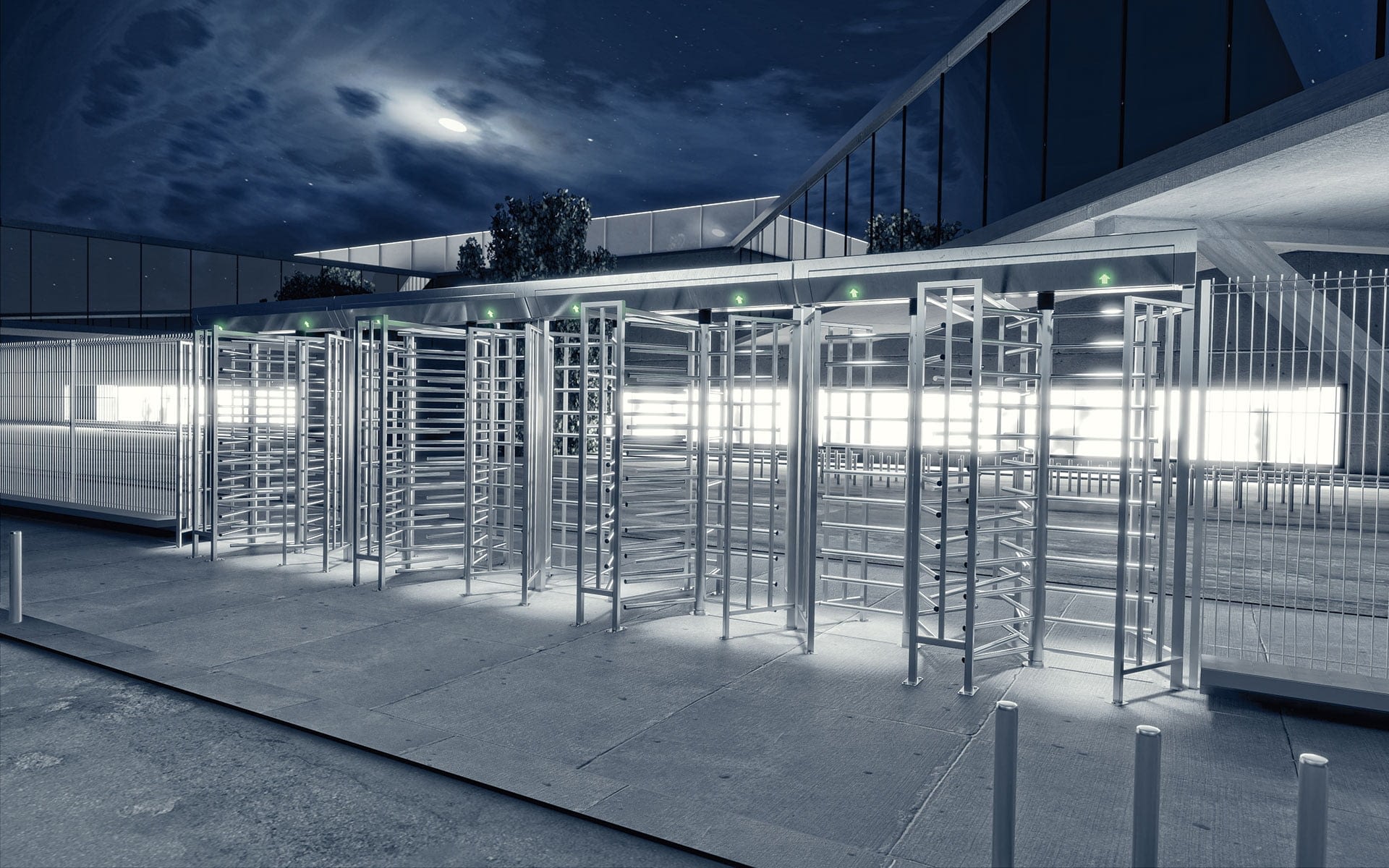 full height turnstile GA3-2-3 gastop