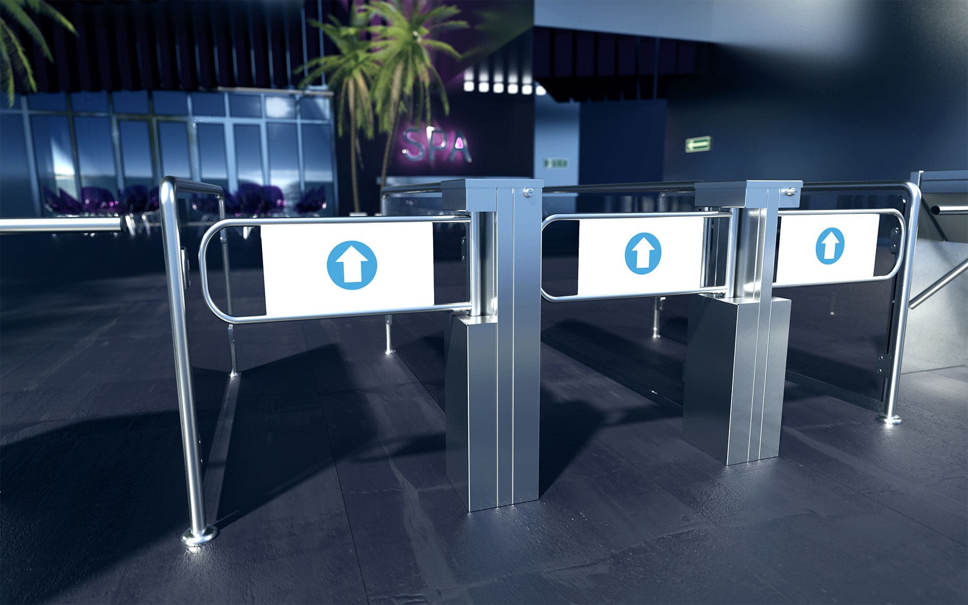 swing gates HR1-A gastop